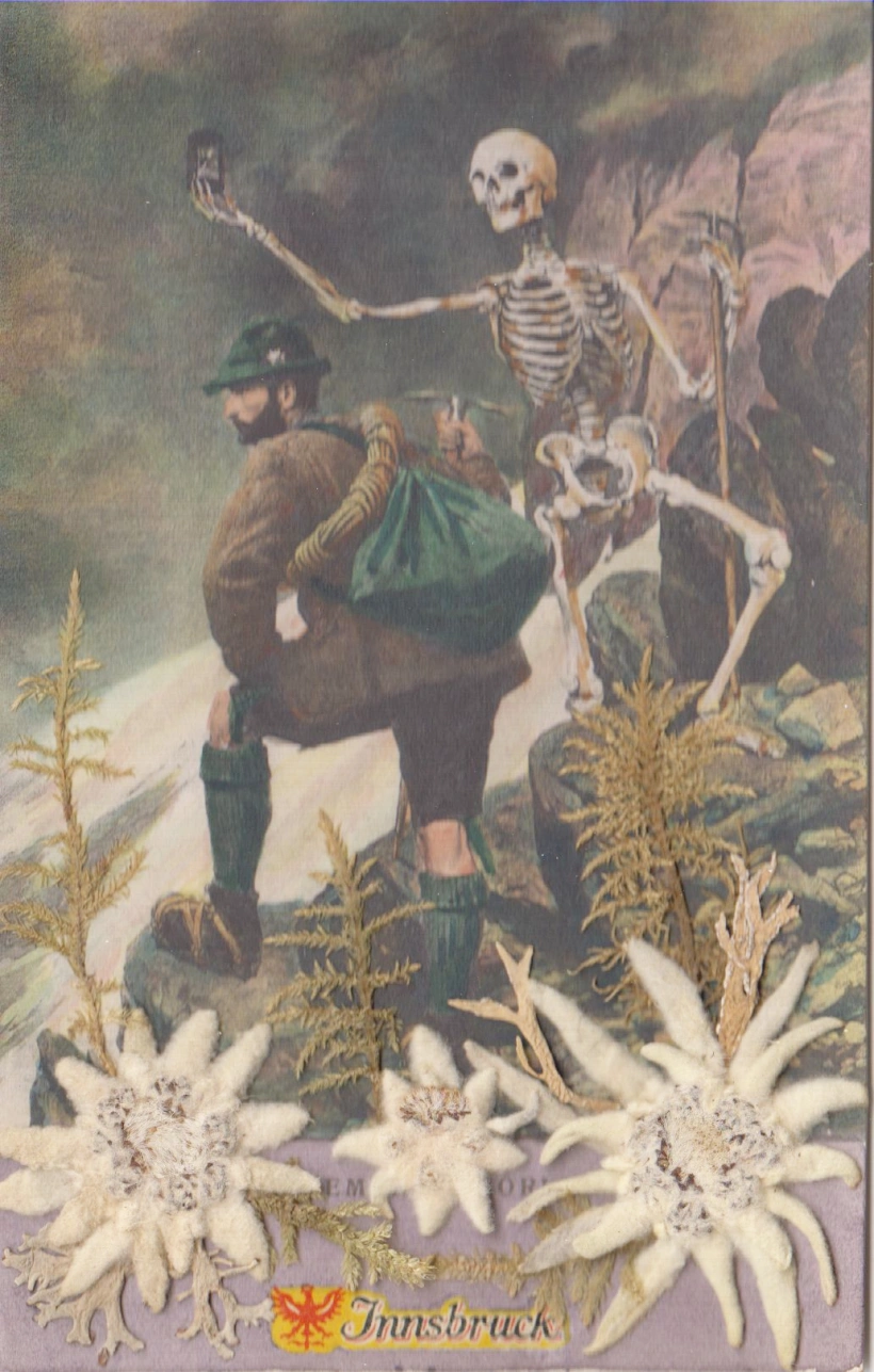 Postkarte aus dem Stadtarchiv Innsbruck. ca. 1905-1915.